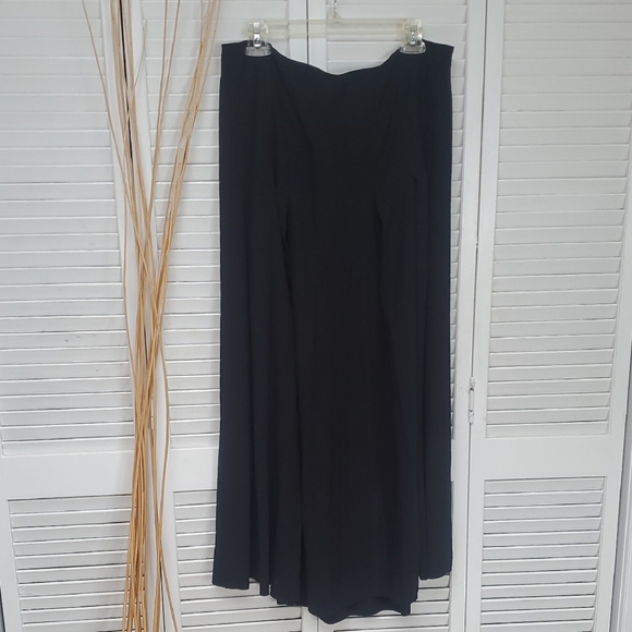 Eileen Fisher Silk Peated Maxi Skirt Size L - Picture 3 of 8